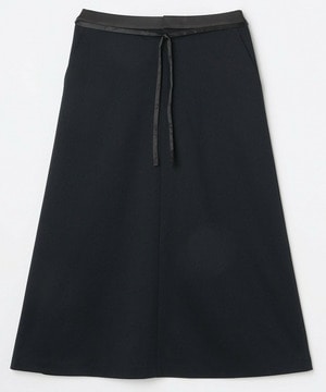 【MOGA】【Lサイズ】P/CポンチAラインロングスカート 詳細画像 ネイビー 1