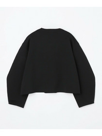 【MOGA】【Lサイズ】バルキーポリエステルニットジャケット 詳細画像 ブラック 25