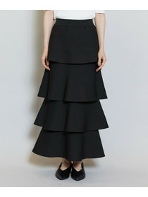 【MOGA】【Lサイズ】バルキーポリエステルニットスカート 詳細画像 ブラック 20