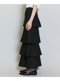 【MOGA】【Lサイズ】バルキーポリエステルニットスカート 詳細画像 ブラック 23