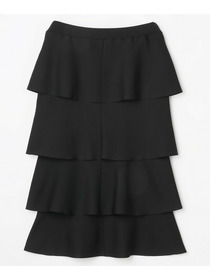 【MOGA】【Lサイズ】バルキーポリエステルニットスカート 詳細画像 ブラック 25