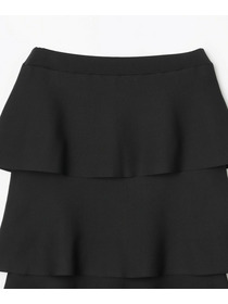 【MOGA】【Lサイズ】バルキーポリエステルニットスカート 詳細画像 ブラック 26