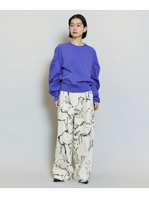 【MOGA】【Lサイズ】バルキーポリエステルニットトップス 詳細画像 ブラック 11