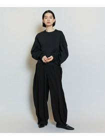 【MOGA】【Lサイズ】バルキーポリエステルニットトップス 詳細画像 ブラック 5