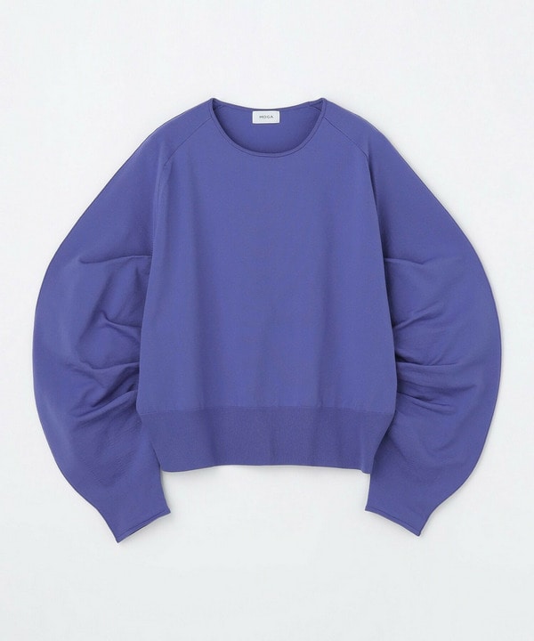 【MOGA】【Lサイズ】バルキーポリエステルニットトップス