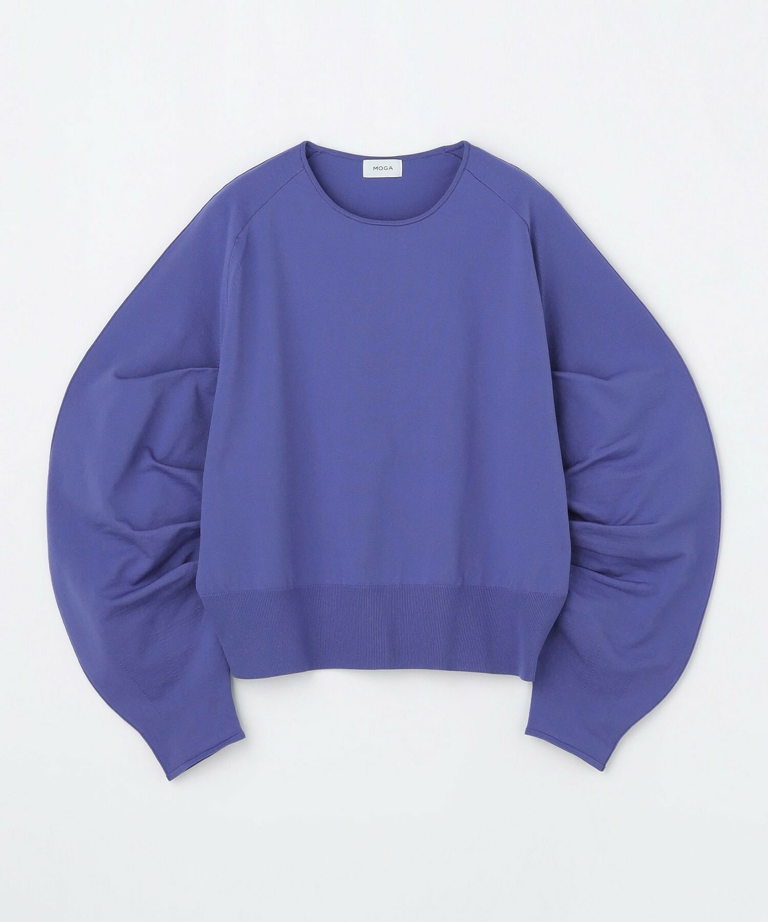 【MOGA】【Lサイズ】バルキーポリエステルニットトップス 詳細画像 ブラック 12