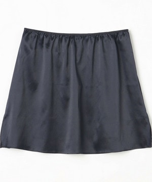 【MOGA】【Lサイズ】ストレッチタイプライタースタンドカラーロングワンピース 詳細画像 ネイビー 2