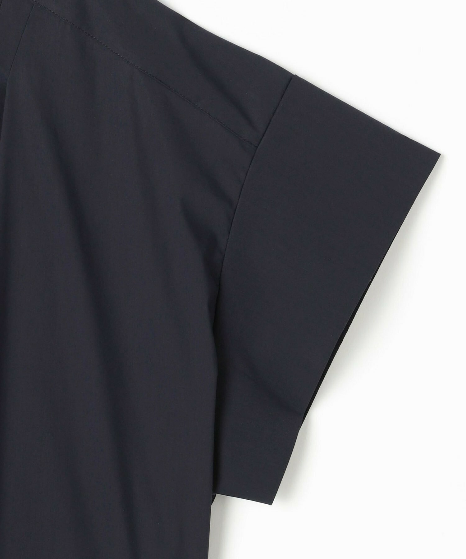 【MOGA】【Lサイズ】ストレッチタイプライタースタンドカラーロングワンピース 詳細画像 ネイビー 24