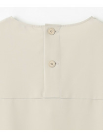 【MOGA】【Lサイズ】マカロンツイルサイドスリットブラウス 詳細画像 ブラック 27