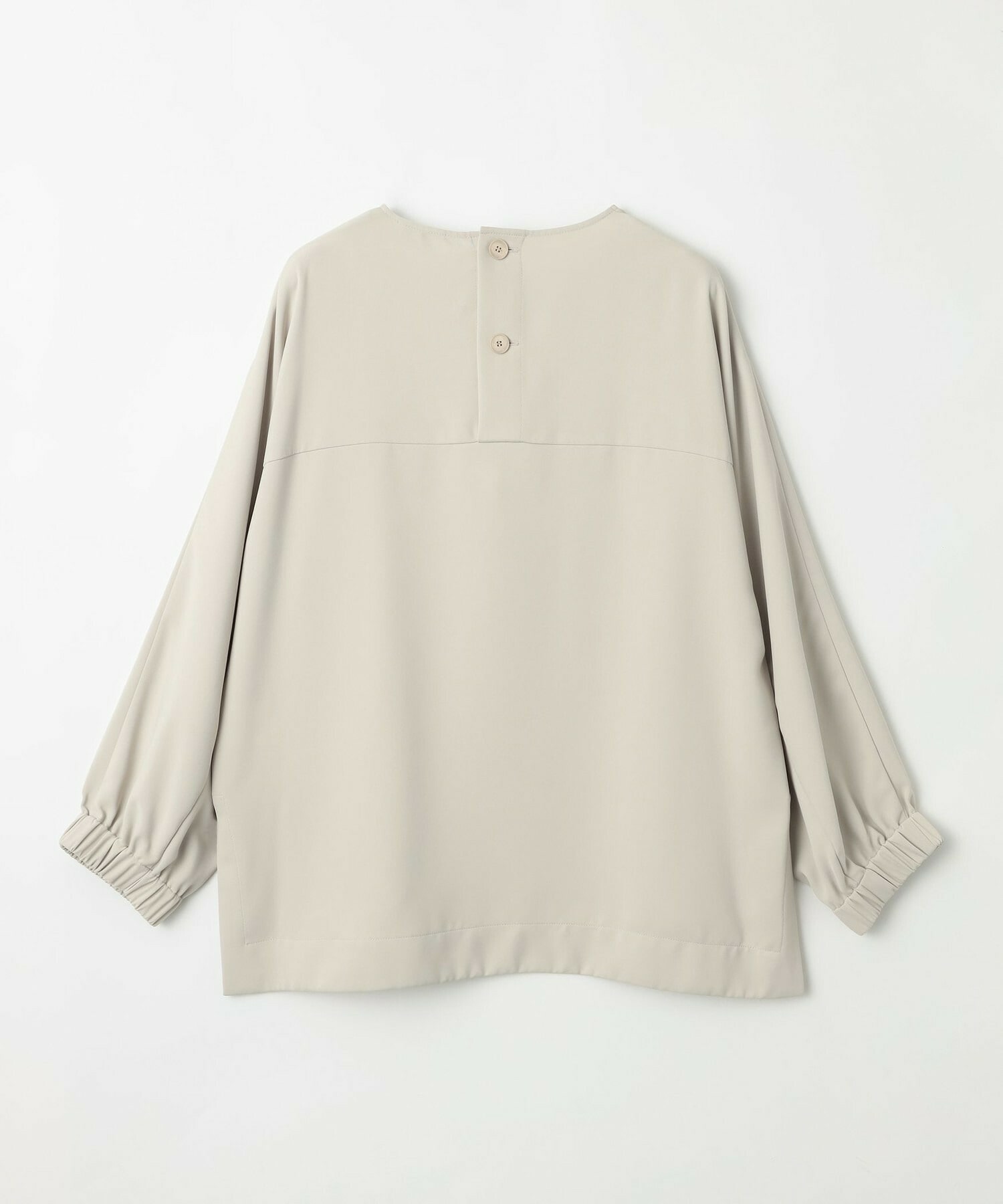 【MOGA】【Lサイズ】マカロンツイルサイドスリットブラウス 詳細画像 ブラック 25