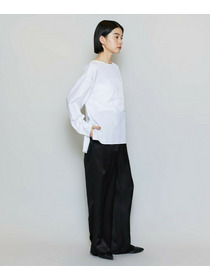 【MOGA】【Lサイズ】コットンブロードアートプリントブラウス 詳細画像 ホワイト 10