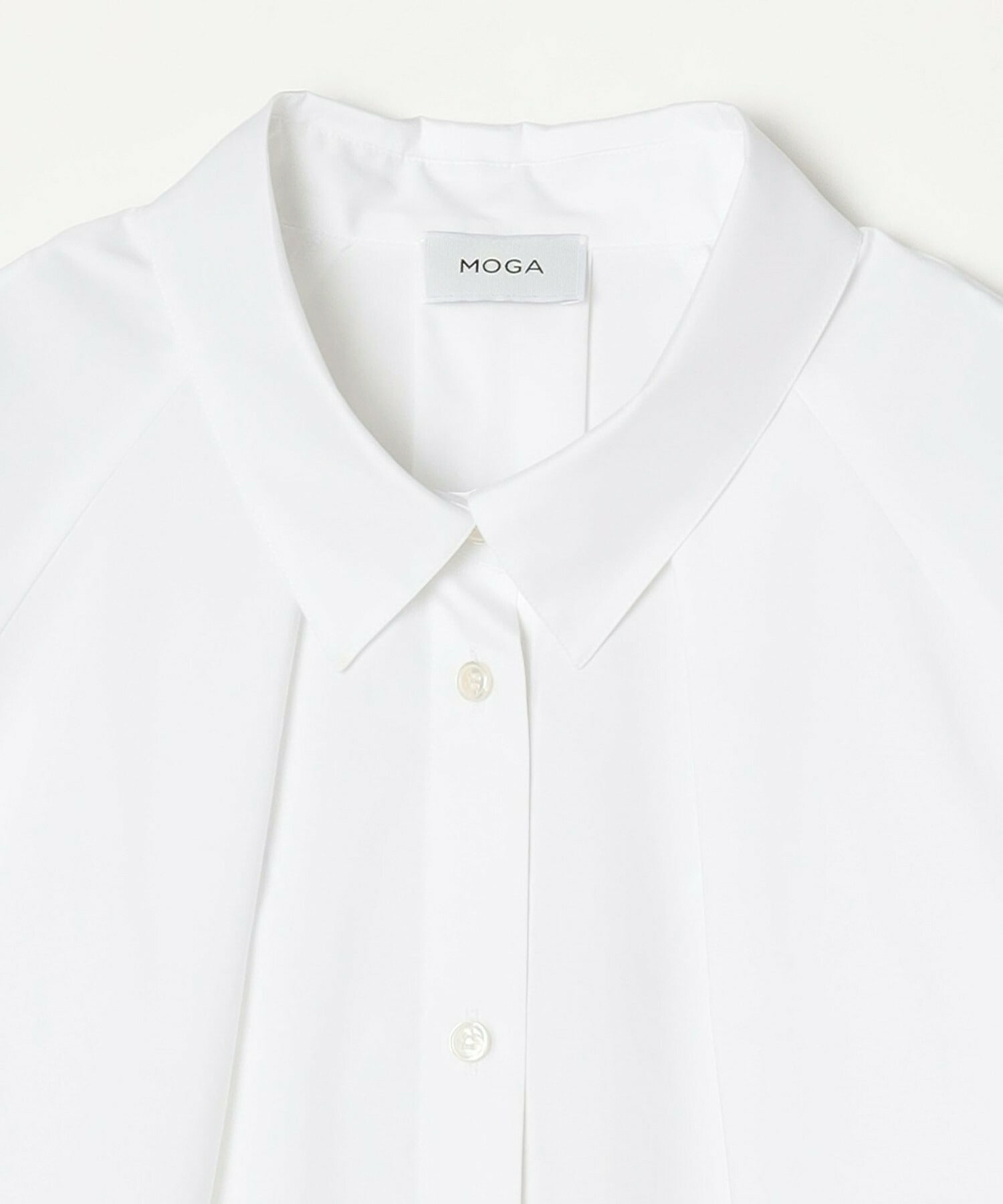 【MOGA】【Lサイズ】ストレッチタイプライターラグランスリーブシャツブラウス 詳細画像 ネイビー 22