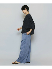 【MOGA】【Lサイズ】ブライトビンテージラウンドカラーブラウス 詳細画像 ブラック 10