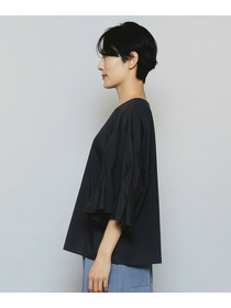 【MOGA】【Lサイズ】ブライトビンテージラウンドカラーブラウス 詳細画像 ブラック 19