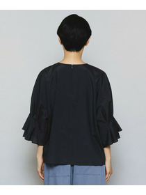 【MOGA】【Lサイズ】ブライトビンテージラウンドカラーブラウス 詳細画像 ブラック 20