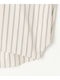 【MOGA】【Lサイズ】ミディアムストライプカスケードフリルブラウス 詳細画像 オフホワイト 23