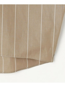 【MOGA】【Lサイズ】ラージストライプカスケードフリルブラウス 詳細画像 ブラウン系その他 23