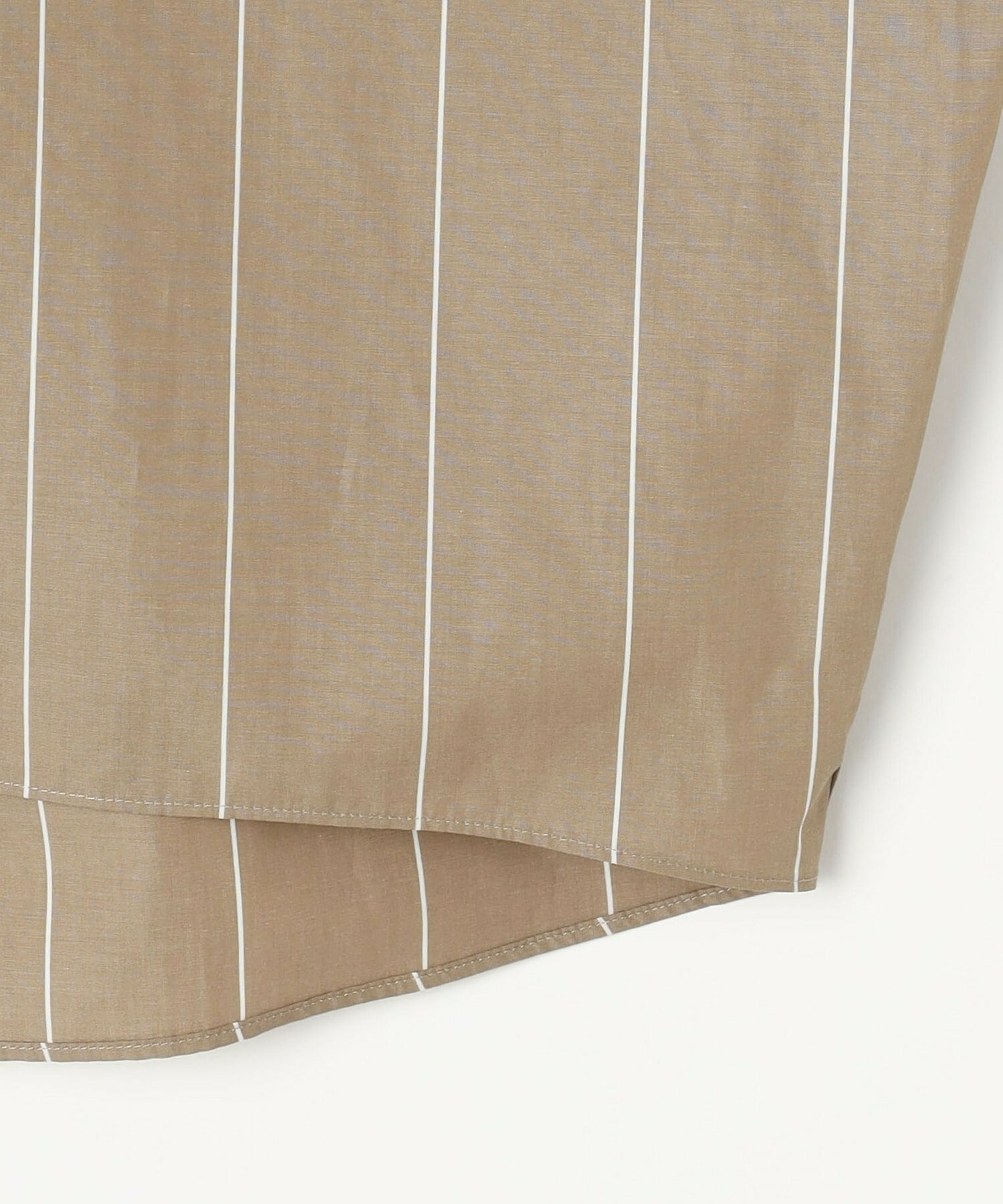 【MOGA】【Lサイズ】ラージストライプカスケードフリルブラウス 詳細画像 ブラウン系その他 23