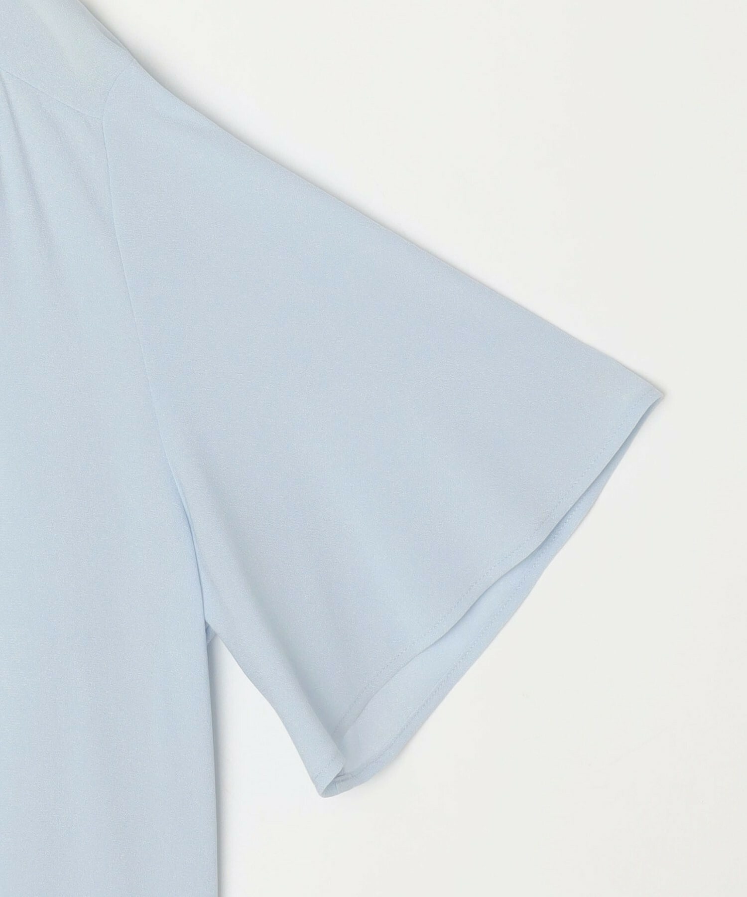 【MOGA】【Lサイズ】ソフトジョーゼットギャザーブラウス 詳細画像 ダークグレー 21