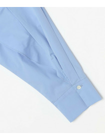 【MOGA】【Lサイズ】T/Cタイプライターバンドカラーシャツブラウス 詳細画像 ブラック 24