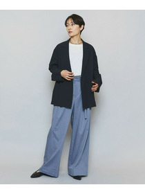 【MOGA】【Lサイズ】強撚2WAYプルオーバーブラウス 詳細画像 オフホワイト 12