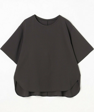 【MOGA】【Lサイズ】強撚2WAYプルオーバーブラウス 詳細画像 チャコールグレー 1