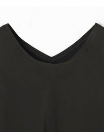 【MOGA】【Lサイズ】シルクライクポリサテンタンクトップ 詳細画像 オフホワイト 3