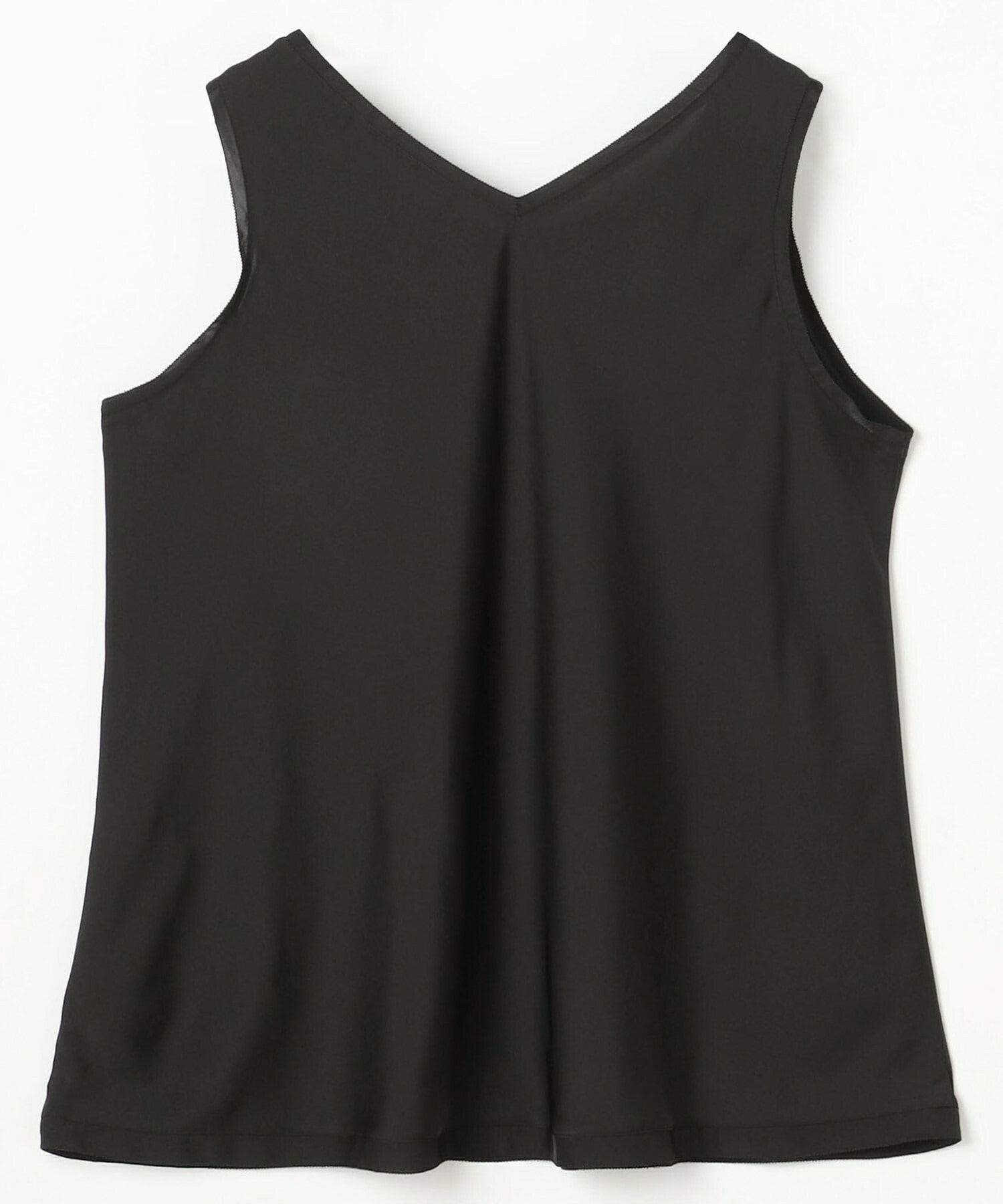 【MOGA】【Lサイズ】シルクライクポリサテンタンクトップ 詳細画像 オフホワイト 2