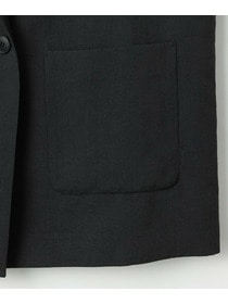 【MOGA】【Lサイズ】ポリエステルワッシャーダブルブレストボクシージャケット 詳細画像 セージグリーン 28