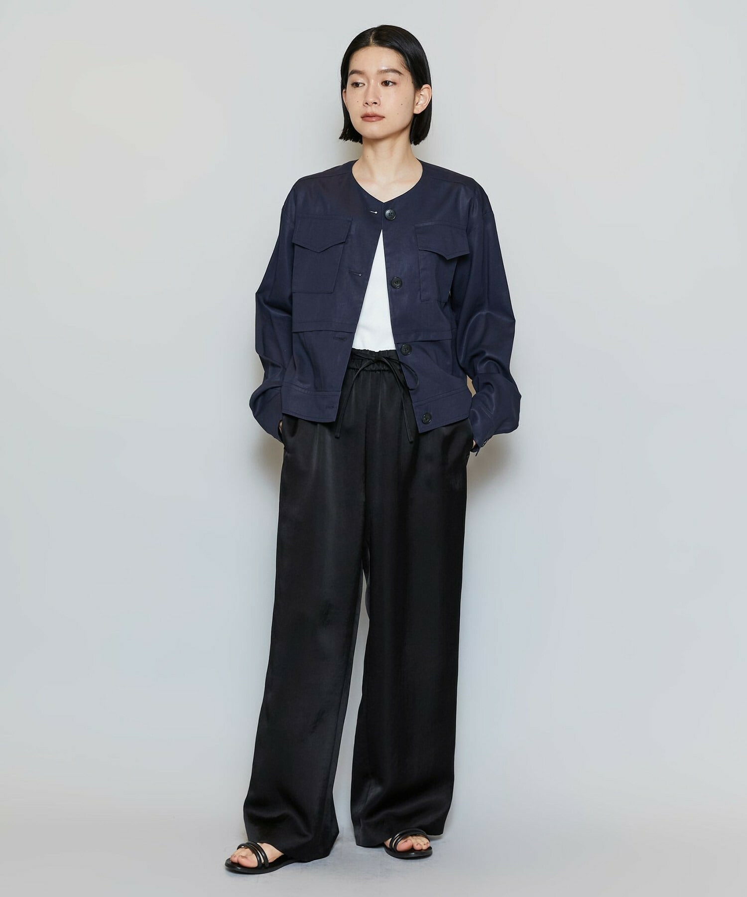 【MOGA】【Lサイズ】ビエラエスターブルゾン 詳細画像 ダークネイビー 2