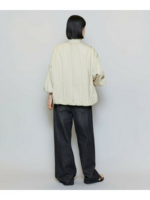 【MOGA】【Lサイズ】ビスナイロンツイルコクーンシルエットブルゾン 詳細画像 ベージュ 16