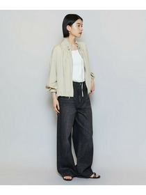 【MOGA】【Lサイズ】ビスナイロンツイルコクーンシルエットブルゾン 詳細画像 ベージュ 17