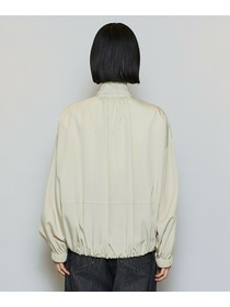 【MOGA】【Lサイズ】ビスナイロンツイルコクーンシルエットブルゾン 詳細画像 ベージュ 22