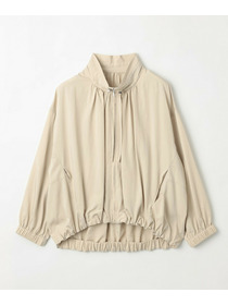 【MOGA】【Lサイズ】ビスナイロンツイルコクーンシルエットブルゾン 詳細画像 ベージュ 23