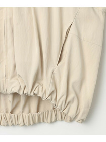 【MOGA】【Lサイズ】ビスナイロンツイルコクーンシルエットブルゾン 詳細画像 ベージュ 27