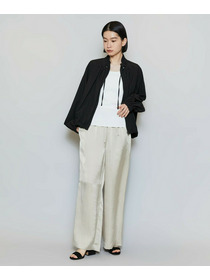 【MOGA】【Lサイズ】ビスナイロンツイルコクーンシルエットブルゾン 詳細画像 ベージュ 3