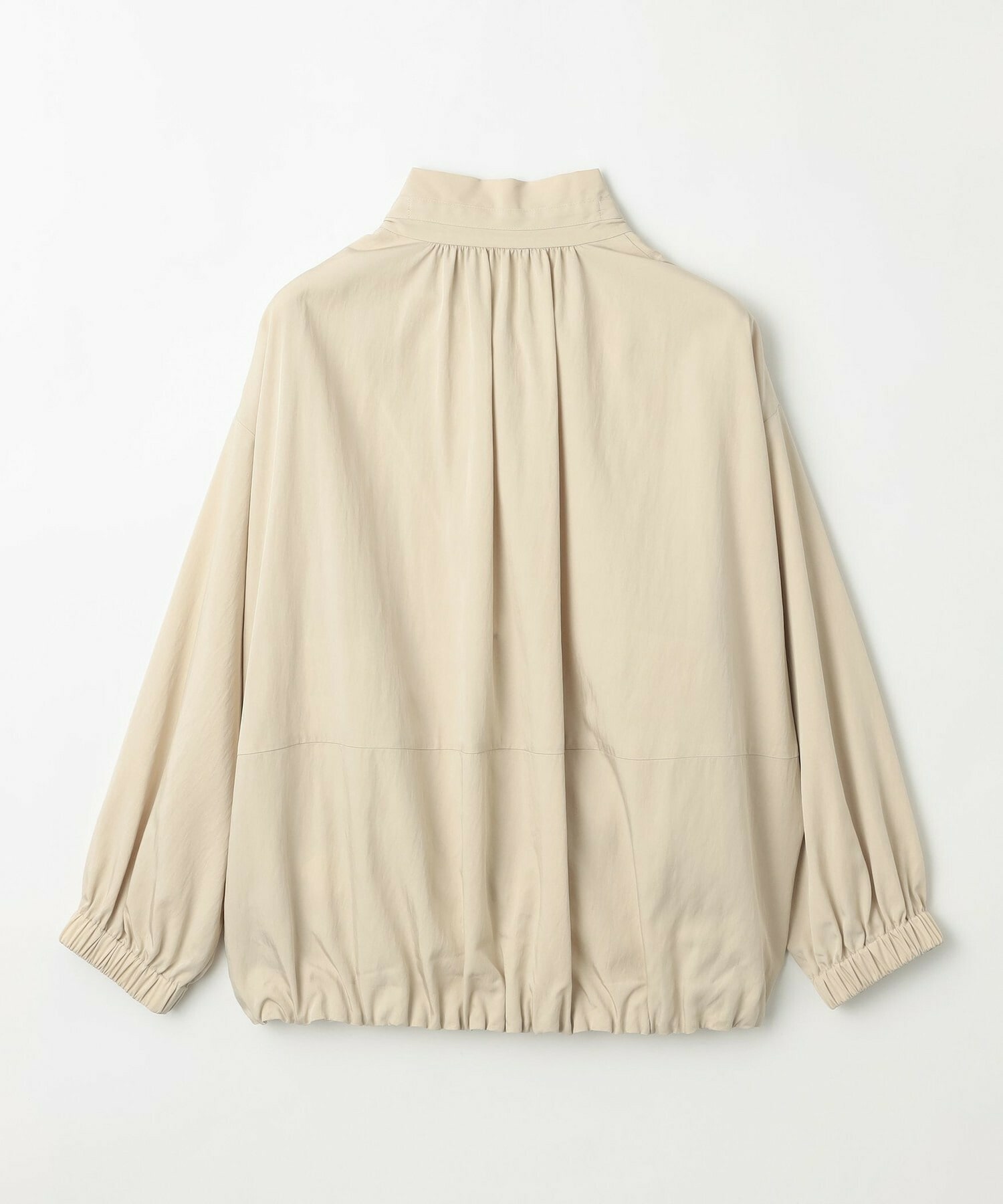 【MOGA】【Lサイズ】ビスナイロンツイルコクーンシルエットブルゾン 詳細画像 ベージュ 24