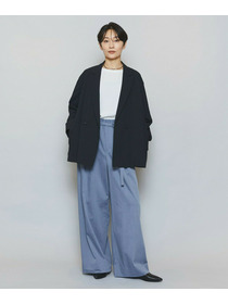 【MOGA】【Lサイズ】フルダルナイロンダブルブレストジャケット 詳細画像 ブラック 1