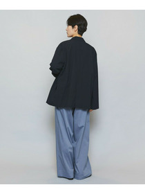 【MOGA】【Lサイズ】フルダルナイロンダブルブレストジャケット 詳細画像 ブラック 13