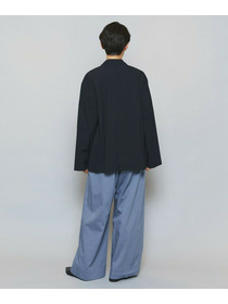 【MOGA】【Lサイズ】フルダルナイロンダブルブレストジャケット 詳細画像 ブラック 14