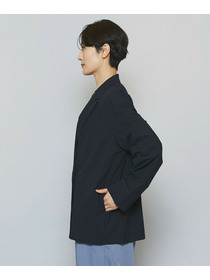 【MOGA】【Lサイズ】フルダルナイロンダブルブレストジャケット 詳細画像 ブラック 22