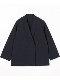 【MOGA】【Lサイズ】フルダルナイロンダブルブレストジャケット 詳細画像 ブラック 24