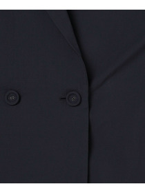 【MOGA】【Lサイズ】フルダルナイロンダブルブレストジャケット 詳細画像 ブラック 30