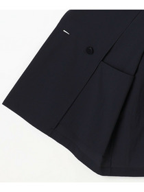 【MOGA】【Lサイズ】フルダルナイロンダブルブレストジャケット 詳細画像 ブラック 31