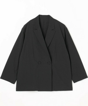 【MOGA】【Lサイズ】フルダルナイロンダブルブレストジャケット 詳細画像 ブラック 1