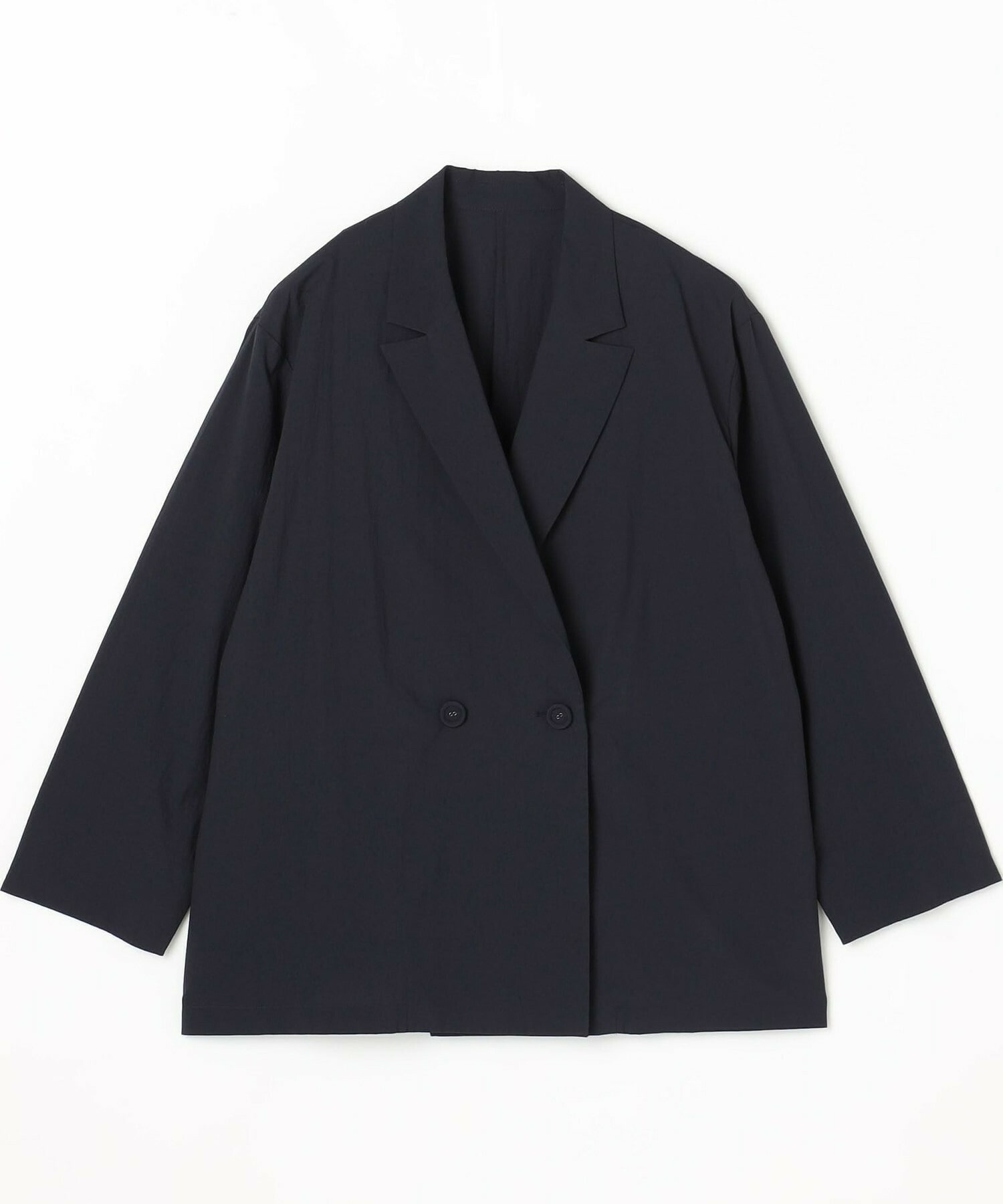 【MOGA】【Lサイズ】フルダルナイロンダブルブレストジャケット 詳細画像 ネイビー 1