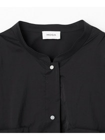 【MOGA】【Lサイズ】ストレッチタフタギャザーブルゾン 詳細画像 カーキ 21