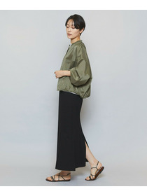 【MOGA】【Lサイズ】ストレッチタフタギャザーブルゾン 詳細画像 カーキ 7