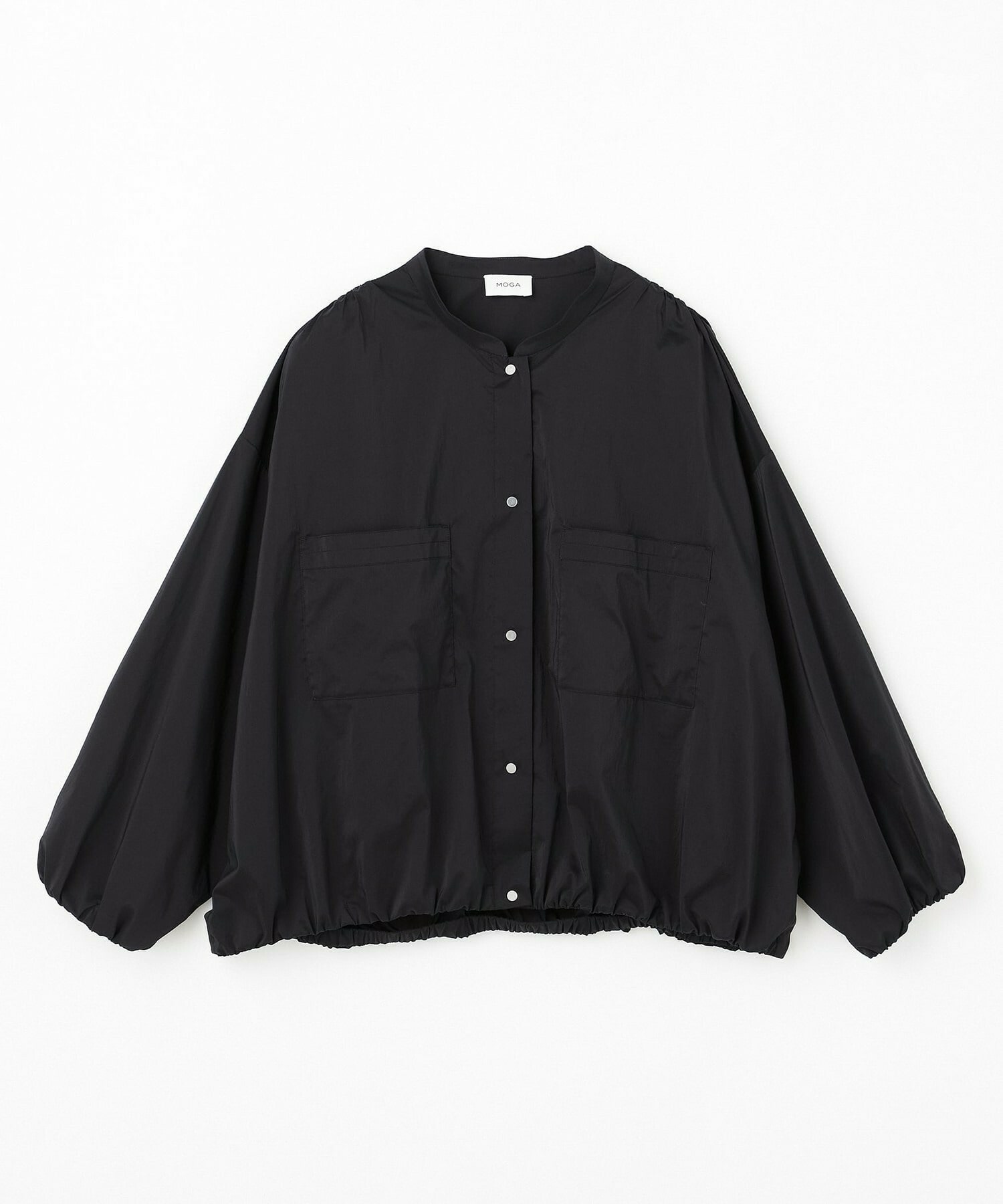 【MOGA】【Lサイズ】ストレッチタフタギャザーブルゾン 詳細画像 カーキ 19