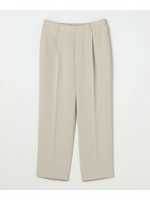 【MOGA】【Lサイズ】マカロンツイルソフトテーパードパンツ 詳細画像 ブラック 24